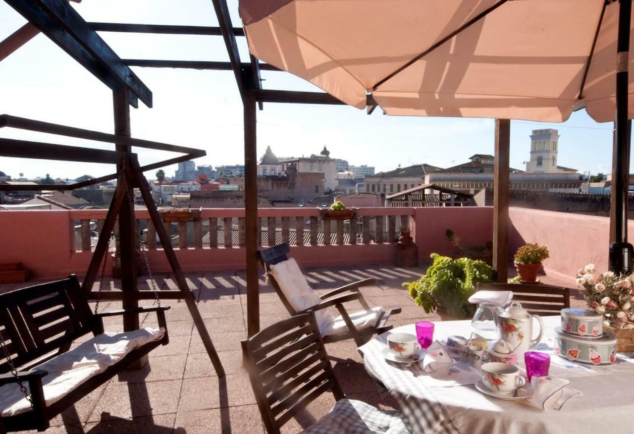 Attico In Centro Con Vista Della Torre - Cozy Penthouse Facing To The Tower Apartment Oristano Ngoại thất bức ảnh
